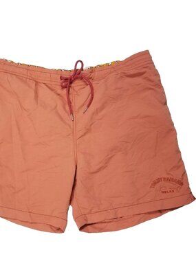 Tommy Bahama Cargo Shorts Mens XL Board Trunks Orange Beach Surf Swim